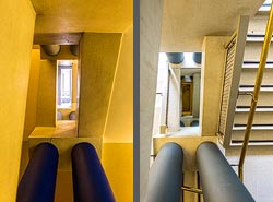 Stiegenhaus/Treppenhaus im Natural History Museum in London, England