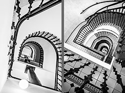 Stiegenhaus/Treppenhaus im Falkensteiner Hotel Maria Prag in Prag, Tschechien